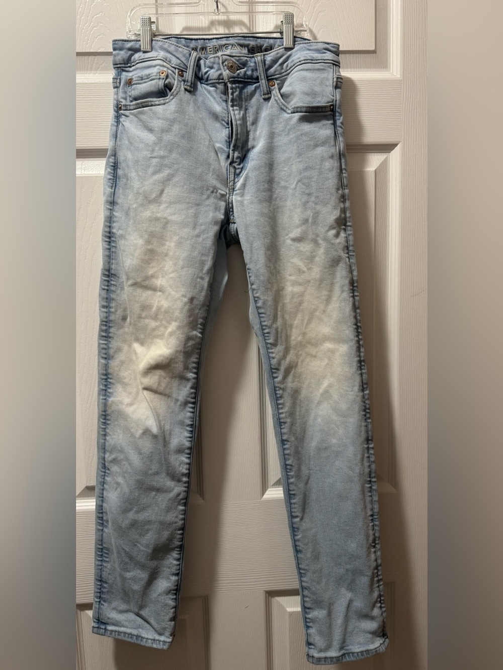 American Eagle Outfitters Light Wash Skinny Jeans